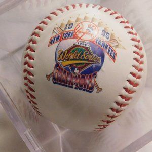 Vintage New York Yankees 1996 World Series Champions Commemorative Baseball